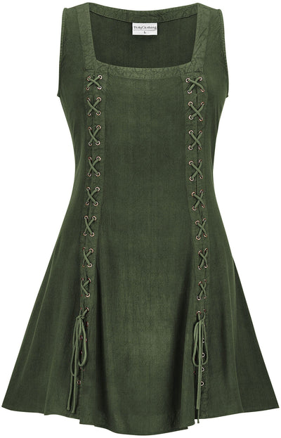 Amelia Mini Overdress Limited Edition Moss Green