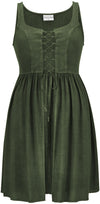 Liesl Mini Overdress Limited Edition Moss Green