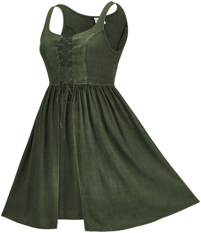 Liesl Mini Overdress Limited Edition Moss Green