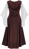 Tauriel Maxi Set Limited Edition Rich Rosewood Silver Embroidery