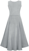 Juniper Maxi Overdress Limited Edition Silver Pewter