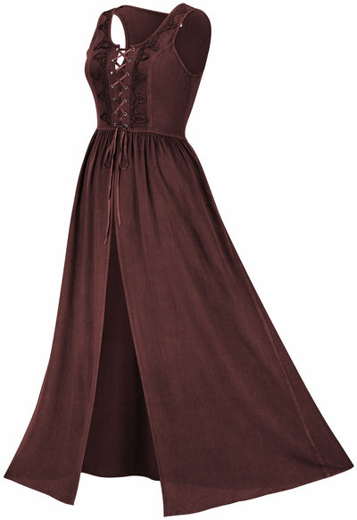 Brigid Maxi Overdress Limited Edition Rich Rosewood