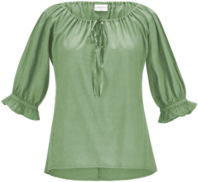 Brigid Tunic Limited Edition Spring Basil