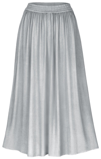 Rowan Maxi Overskirt Limited Edition Silver Pewter